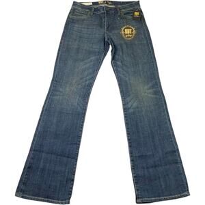 KUT from the Kloth Women's Jackie Bootcut Stretch Jean Solace Wash 6 Regular